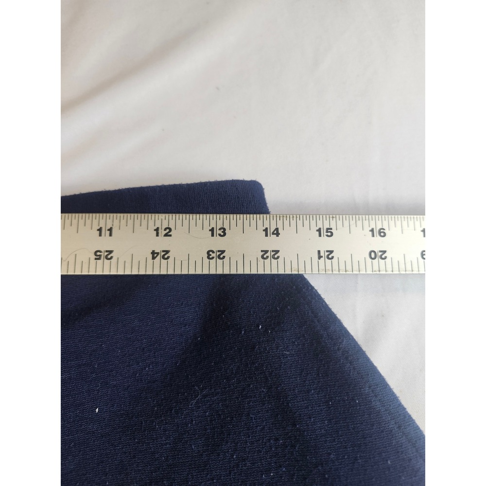 White Stag Plus Petite Navy Blue Elastic Waist Pull On Pants Pockets 16W 16WP - Picture 4 of 8